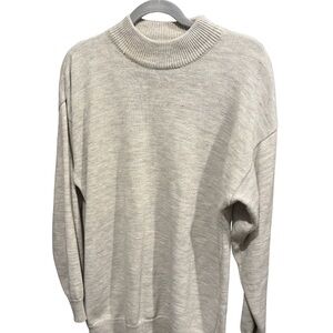 Women's Gray Turtleneck Sweater